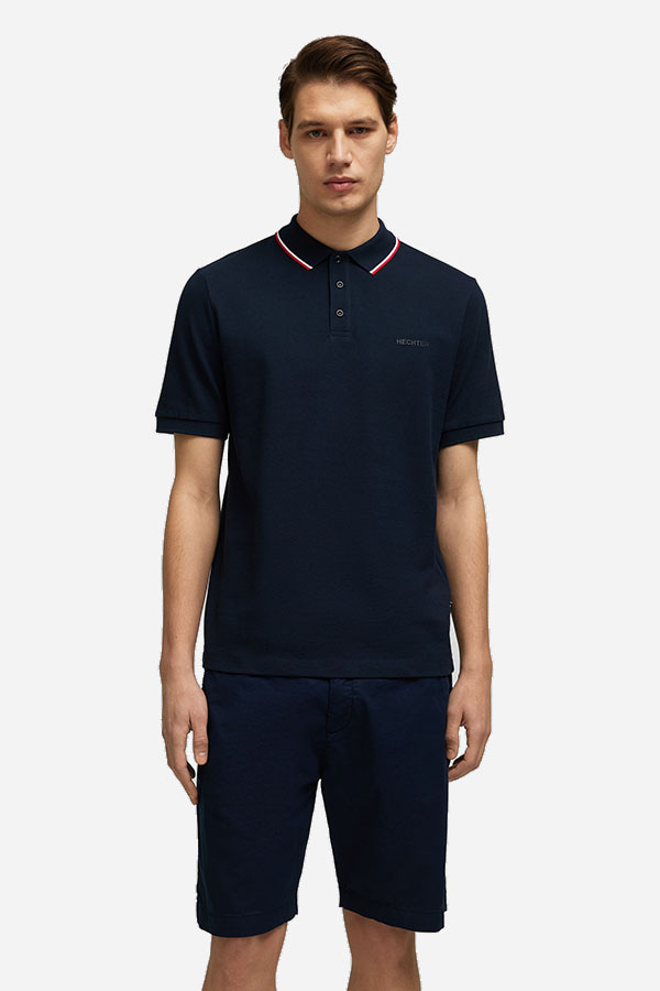 ΜΠΛΟΥΖΑ POLO DANIEL HECHTER - 690 MIDNIGHT BLUE